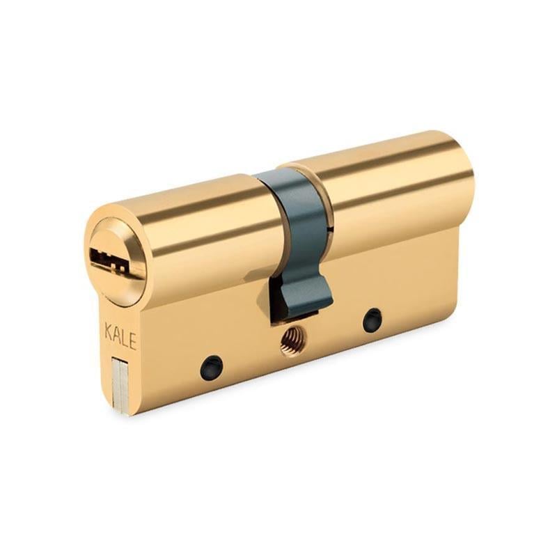 Цилиндр сердцевина Kale Kilit 164 DBNE/80 с пластиной стали 30x10x40 мм Латунь (560200013) Цилиндр сердцевина Kale Kilit 164 DBNE/80 с пластиной стали 30x10x40 мм Латунь (560200013)