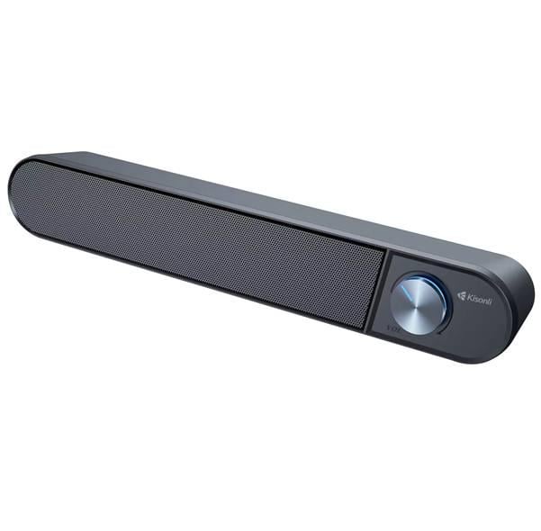 Колонки для ПК і ноутбука Kisonli i-580 USB/3,5 мм 2х3W 20Hz- 20KHz Black (43842)