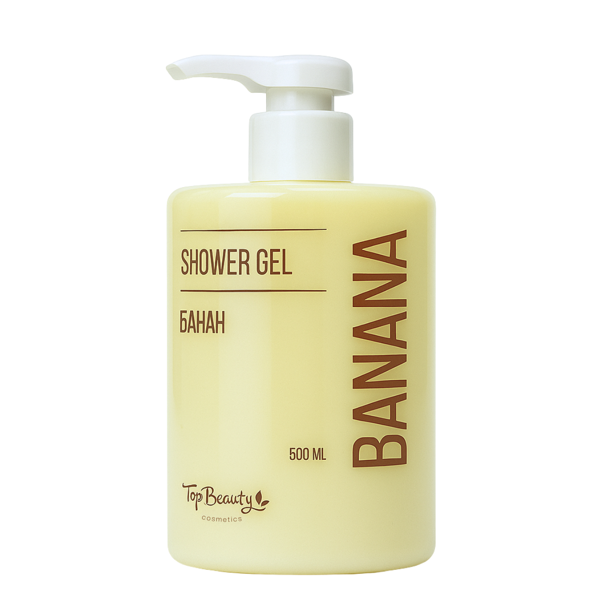 Гель для душа Top Beauty с ароматом Банан 500 мл