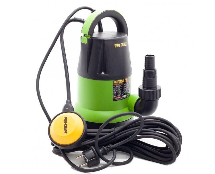 Дренажно-фекальный насос ProCraft PN17 400 Вт до 5 м 7500л/ч