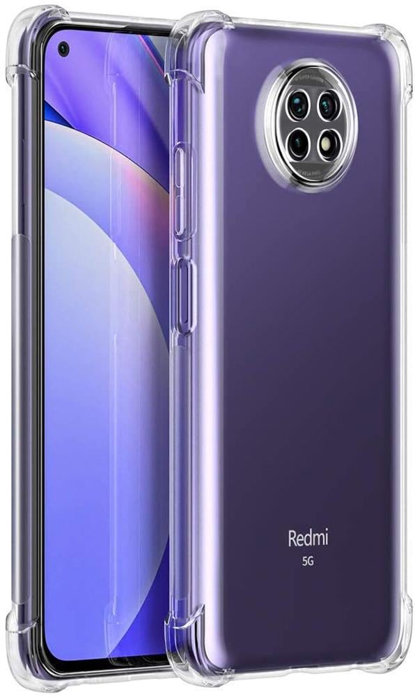 Прозрачный чехол UltraAir MultiCam для Xiaomi Redmi Note 9T (усиленный углами) (19944)