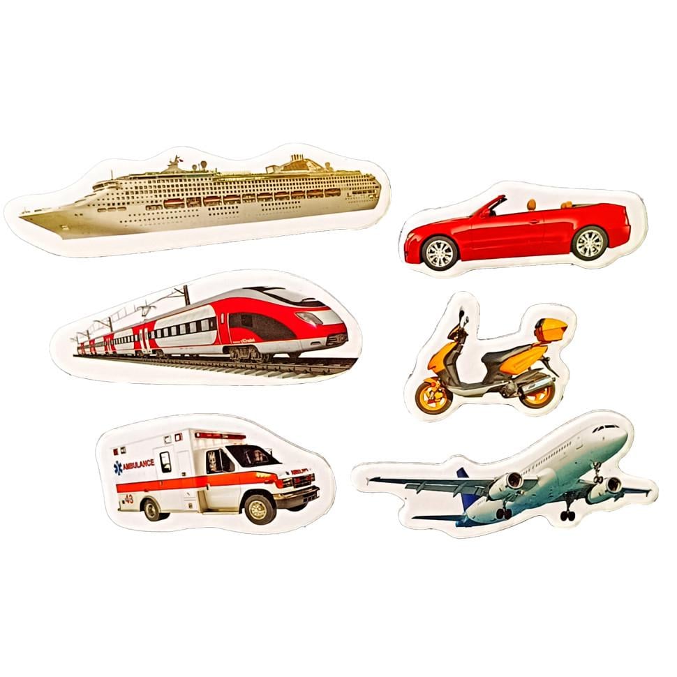 Магниты Magdum Морские животные от 3 лет 6 шт. Хаки (ID-173-N-19)