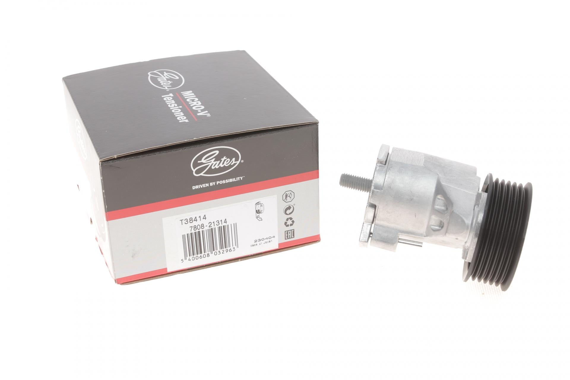 Натяжник ремня генератора GATES Chery Tiggo 1.6-2.0 06- (T38414)