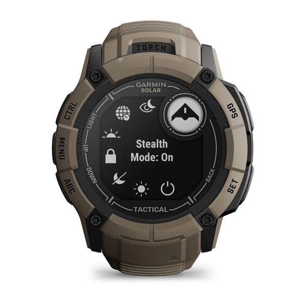 Смарт-часы Garmin Instinct 2X Solar-Tactical Edition Коричневый (010-02805-03) - фото 3