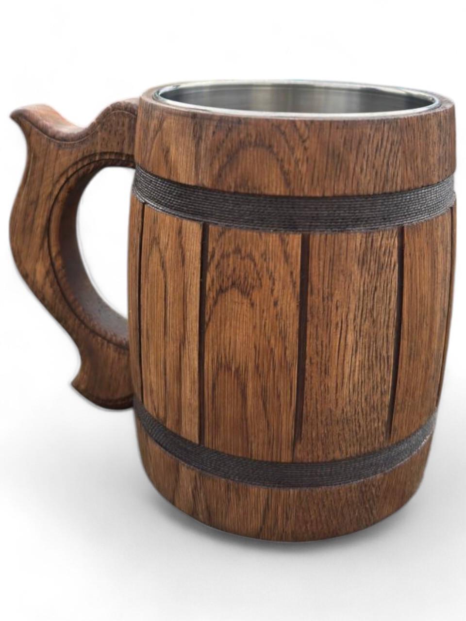 Кружка пивна дубова ручної роботи (1983485984) Кружка пивна дубова ручної роботи (1983485984)