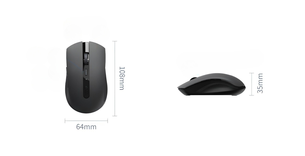 Мышь RAPOO M350L Silent беспроводная с аккумулятором 2400 DPI White (2705743355) - фото 7 Мышь RAPOO M350L Silent беспроводная с аккумулятором 2400 DPI White (2705743355) - фото 7