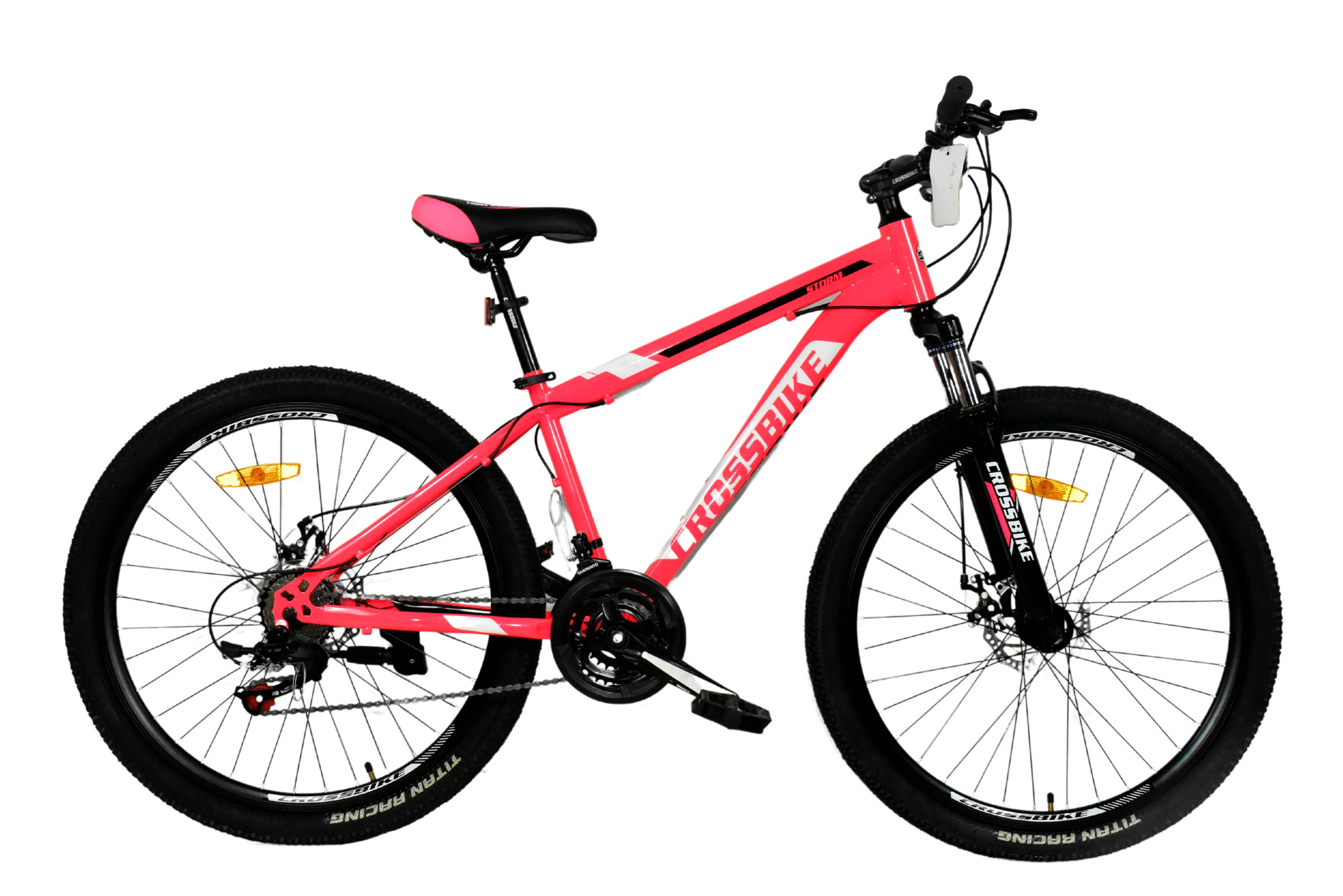 Велосипед CrossBike STORM 26" 13" Розовый