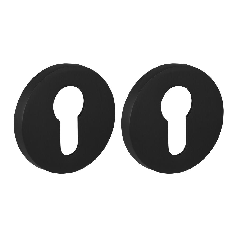 Накладка под цилиндр Fuaro ET.R.SLR52 BL-24 Черный