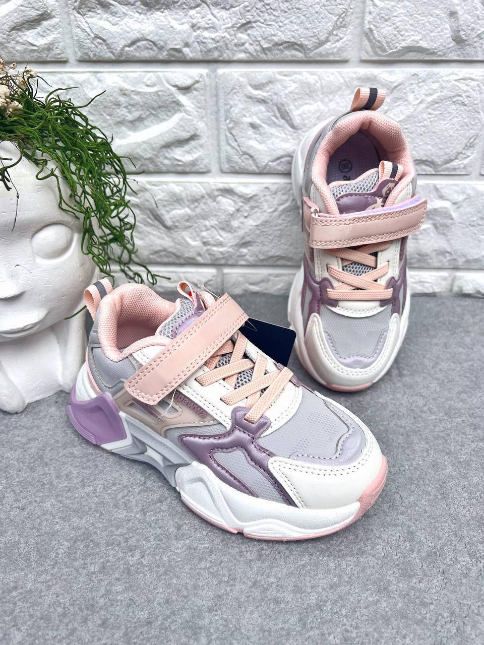 Кроссовки для девочки Apawwa 1403 р. 28 18 см Розовый (1403)