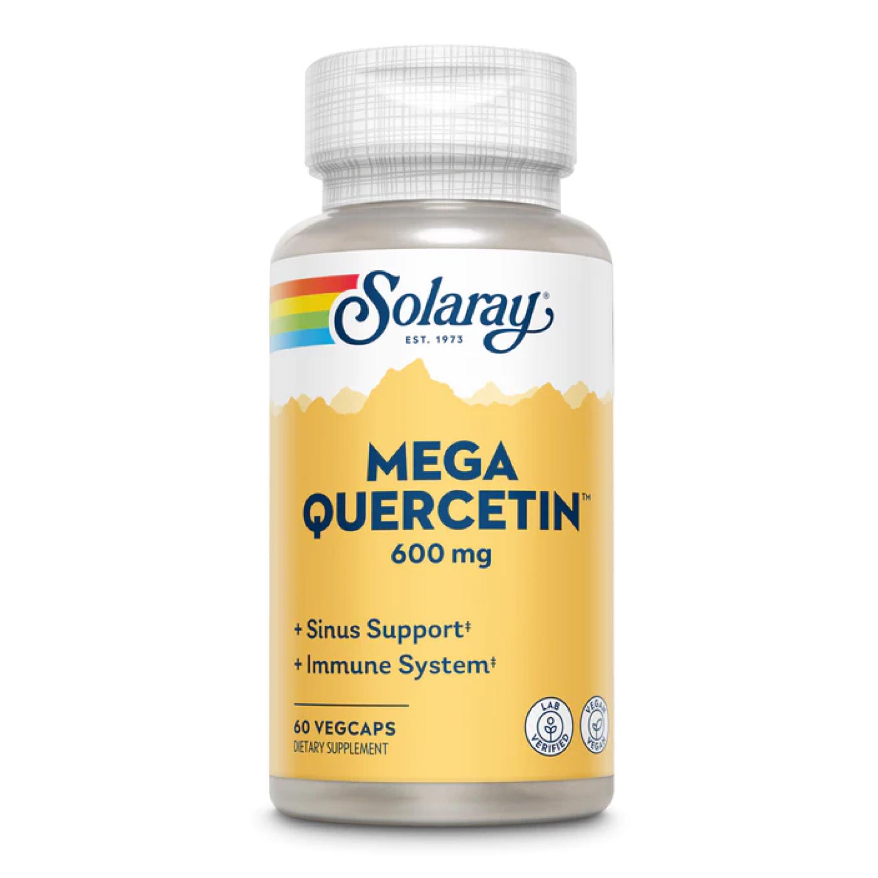 Натуральная добавка Mega Quercetin 600 mg 60 vcaps (2022-10-1795)