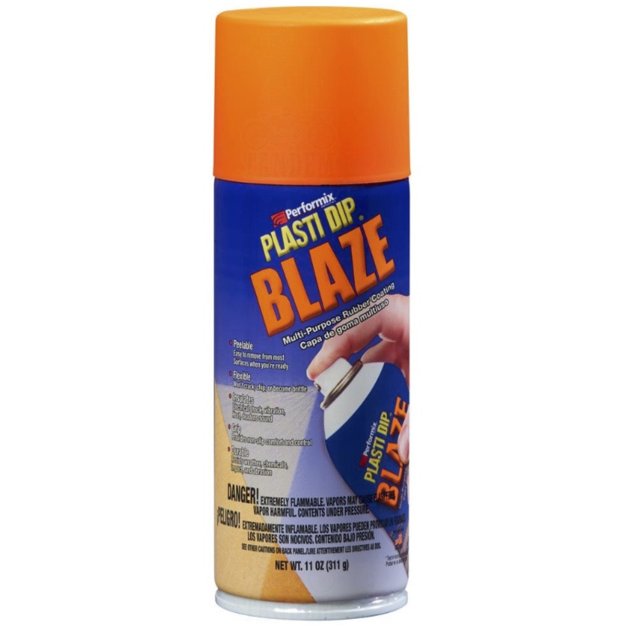 Жидкая резина флуоресцентная Plasti Dip™ Blaze 400 мл аэрозоль Оранжевый