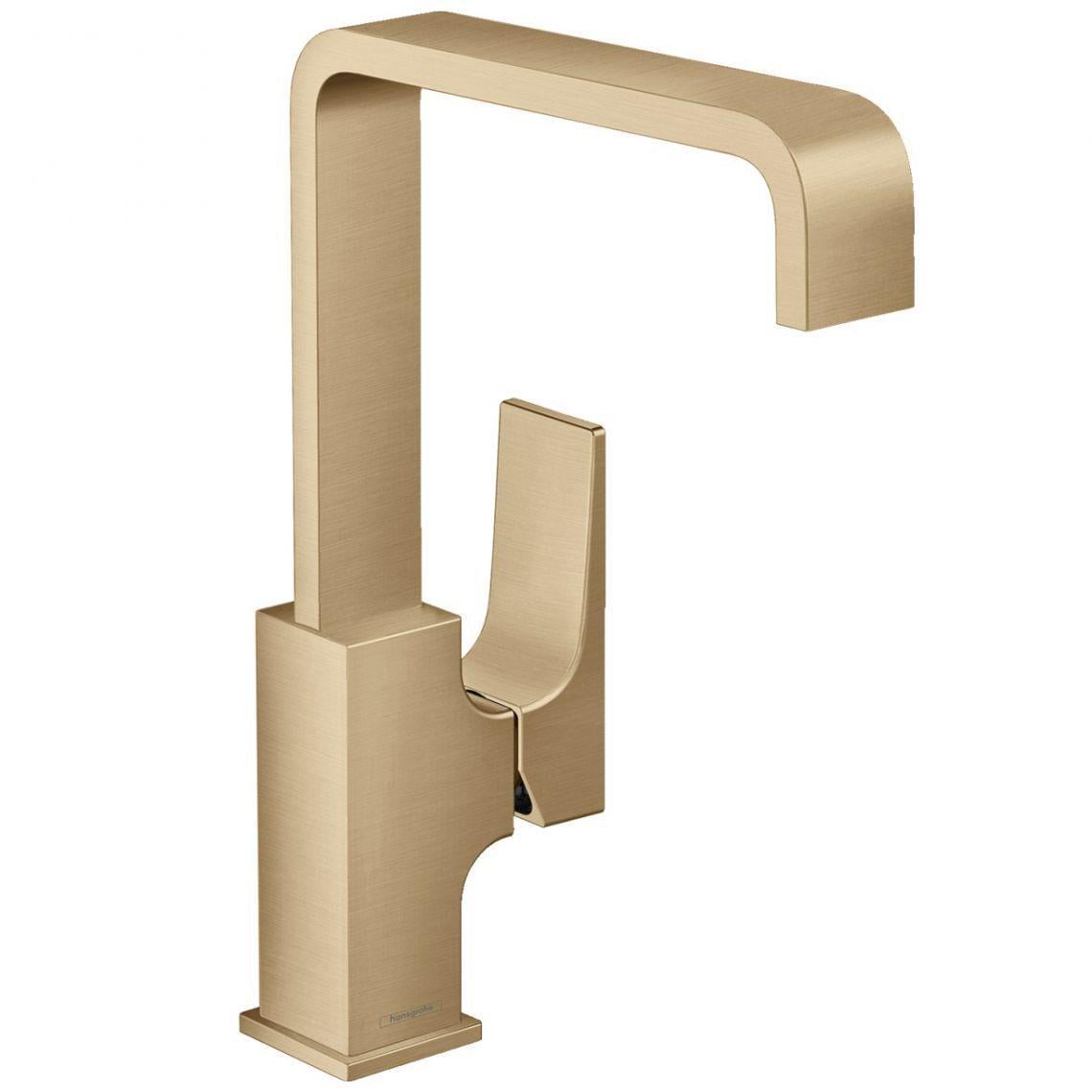 Смеситель для умывальника Hansgrohe Metropol 230 с донным клапаном Бронзовый (32511140) Смеситель для умывальника Hansgrohe Metropol 230 с донным клапаном Бронзовый (32511140)