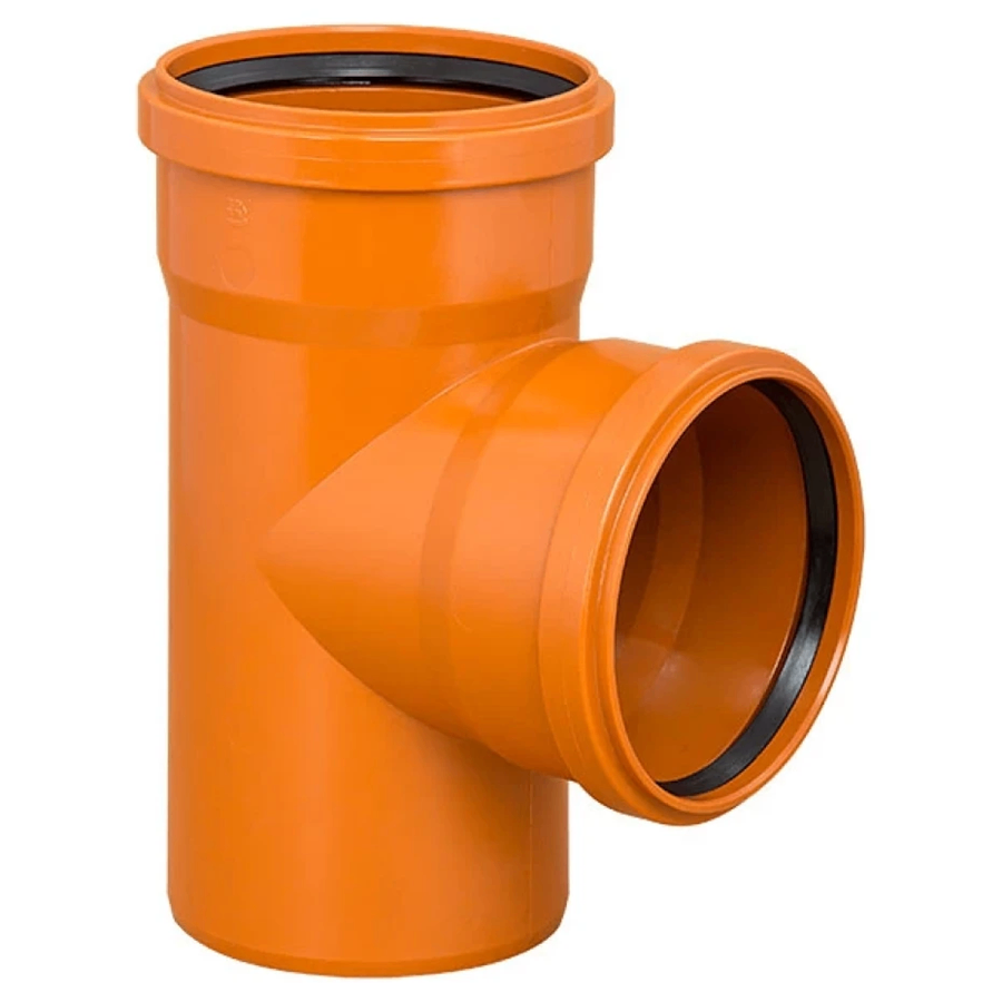 Тройник наружной канализации Valrom KompactKit 200x200 мм 87° (CF290200200)