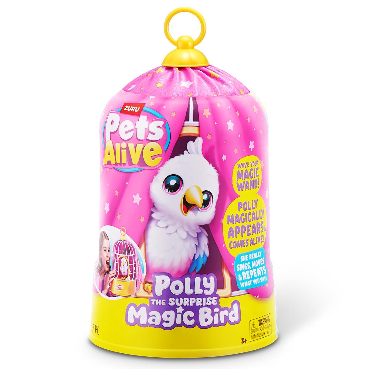 Интерактивный игровой набор PETS ALIVE Волшебная Птичка Полли (S1)