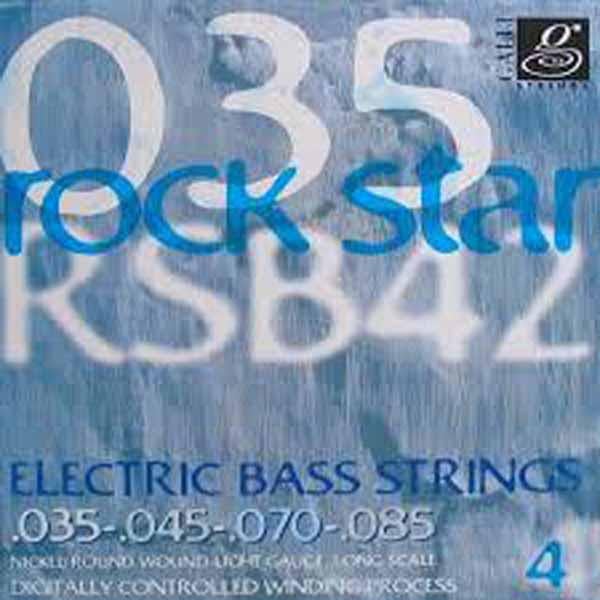 Струны для бас-гитары Galli Rock Star RSB42 35-85 Nickel Light