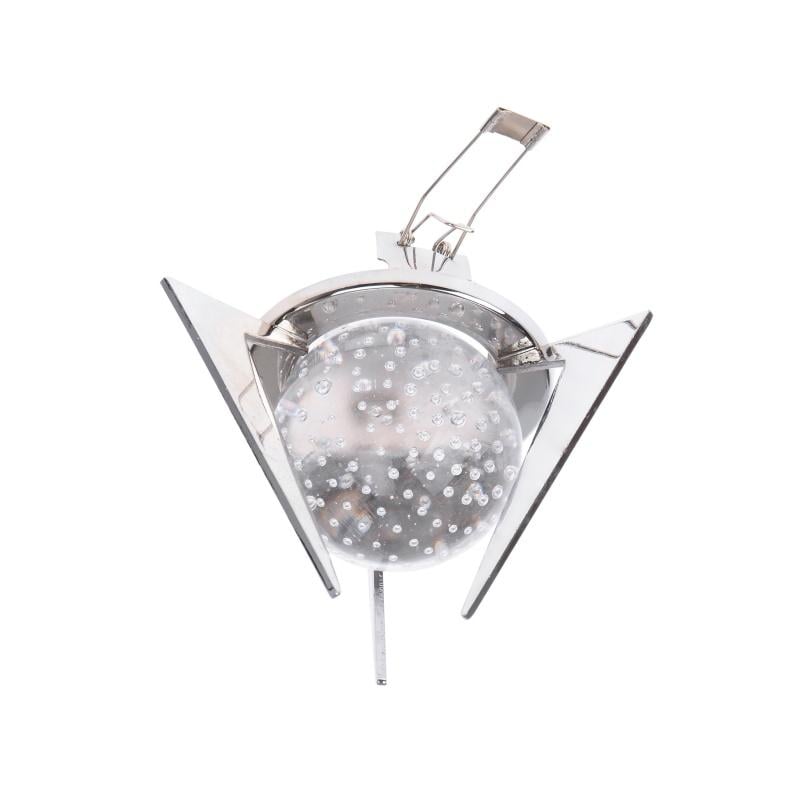 Светильник точечный декоративный Brille HDL-BA Chr/Transparent - фото 1 Светильник точечный декоративный Brille HDL-BA Chr/Transparent - фото 1