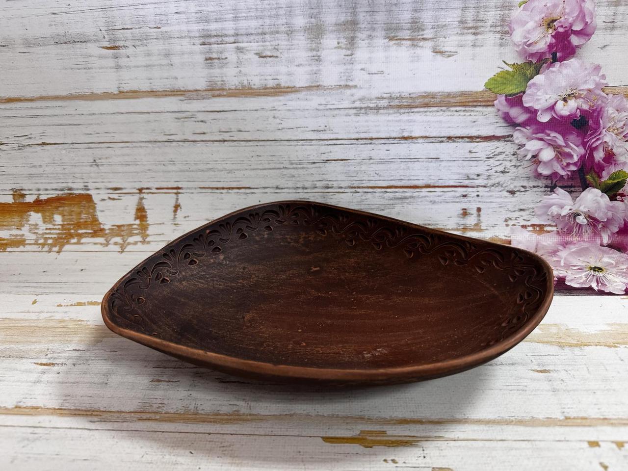 Блюдо глиняное 26х18х5 см (2354781783) - фото 7 Блюдо глиняное 26х18х5 см (2354781783) - фото 7