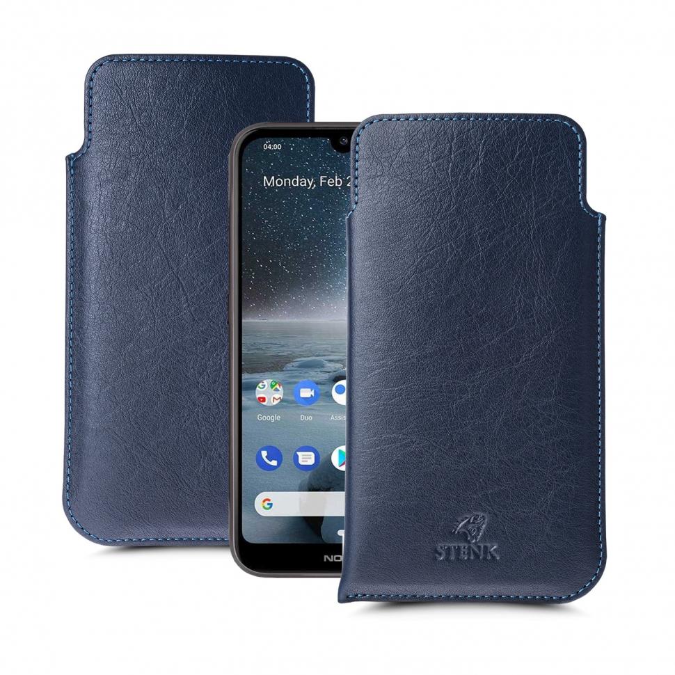 Футляр Stenk Elegance для Nokia 4.2 Синий (64559)