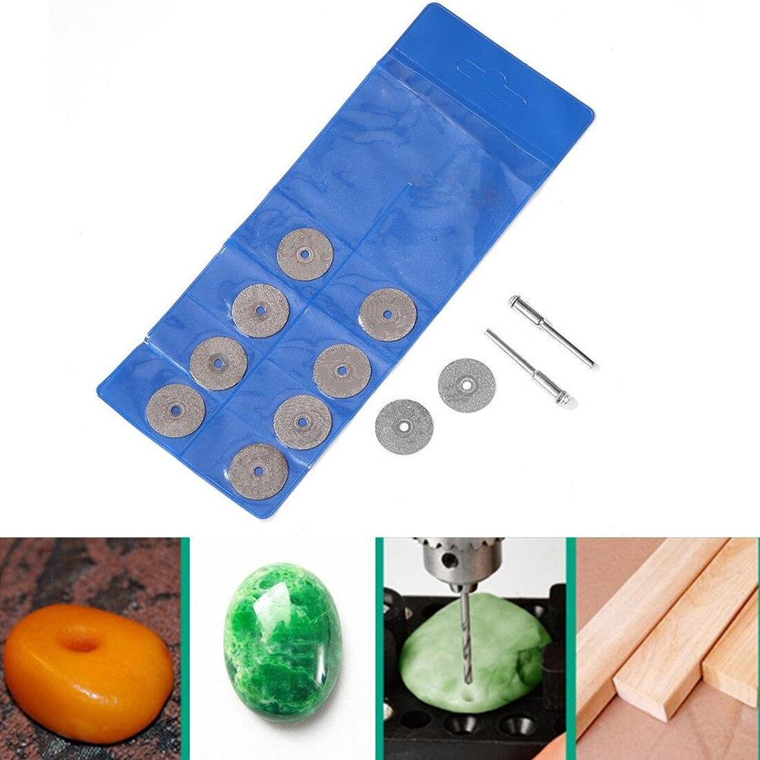 Набор алмазных дисков и держатель для гравера бормашинки Dremel 10 шт. 20 мм (441а) - фото 4 Набор алмазных дисков и держатель для гравера бормашинки Dremel 10 шт. 20 мм (441а) - фото 4