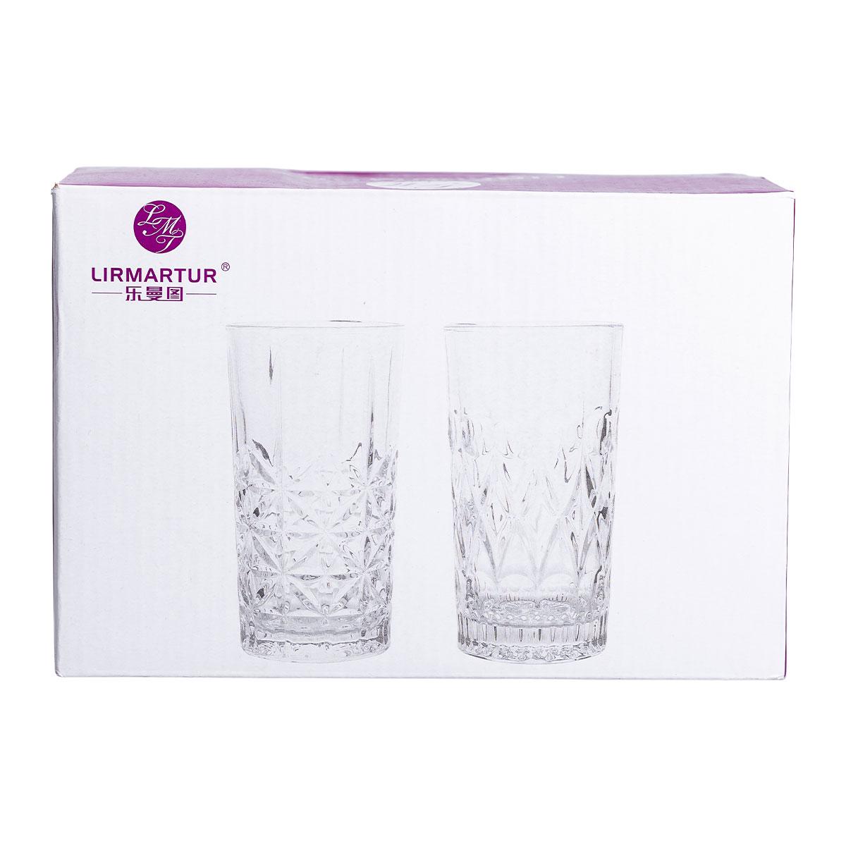 Набор из фигурных стаканов 6 шт. 300 мл - фото 4