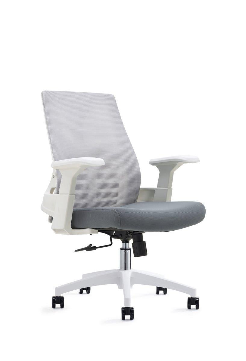 Офісне крісло поворотне SAM Сірий/Білий (SAMGY)