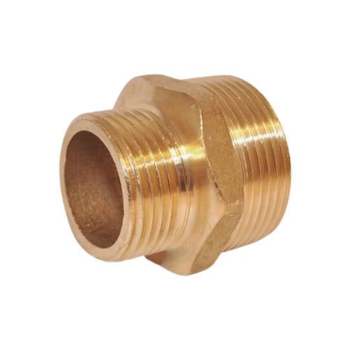 Ниппель переходной Lexline К.0594-В 1″Н х 1 1/4″Н усиленный латунь