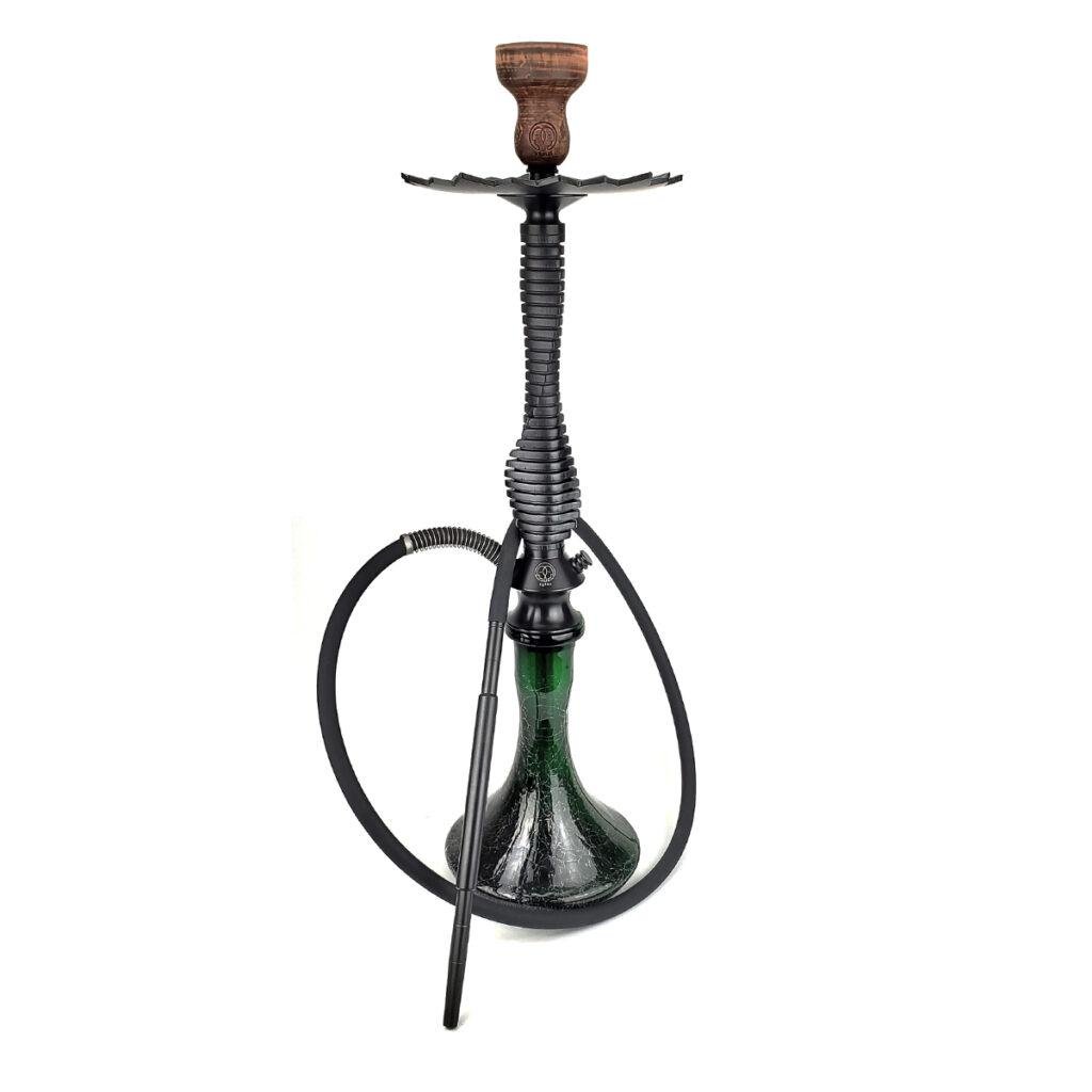 Кальян Karma Hookah 3.0 Black з колбою Craft Crash Green (275-192-089) - фото 1