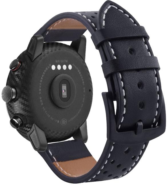 Ремешок кожаный Classico для Amazfit Stratos Black (16892)