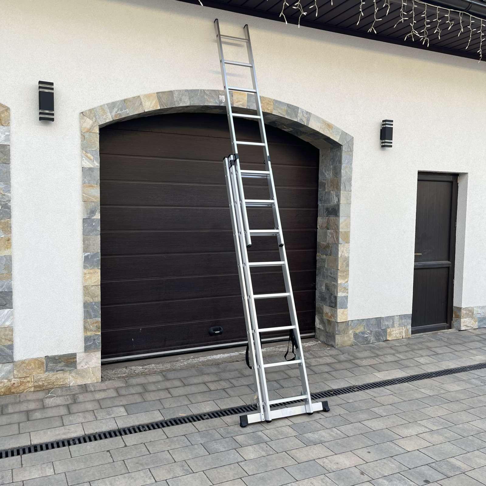 Лестница алюминиевая Higher универсальная раскладная 3х8 (10174477) - фото 5 Лестница алюминиевая Higher универсальная раскладная 3х8 (10174477) - фото 5