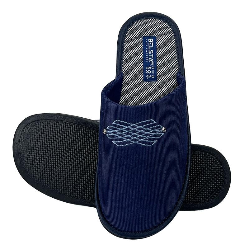 Тапочки домашние мужские 436 p. 42 27 см Синий