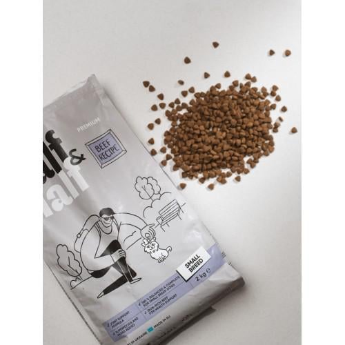 Корм для собак сухой Half&Half маленьких пород с говядиной 12 кг - фото 4 Корм для собак сухой Half&Half маленьких пород с говядиной 12 кг - фото 4