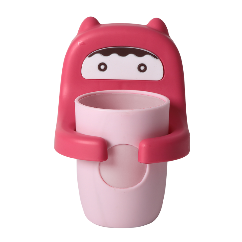 Стаканчик дитячий для зубних щіток Моллі Babyhood BH-714P Рожевий (31933526)