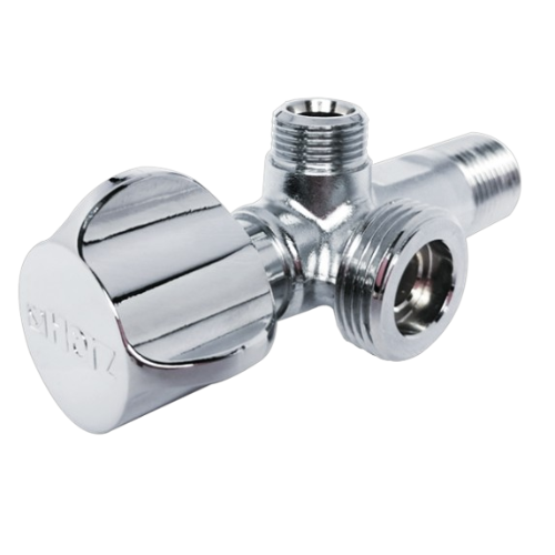 Кран сантехнический Herz двухходовой угловой DN15