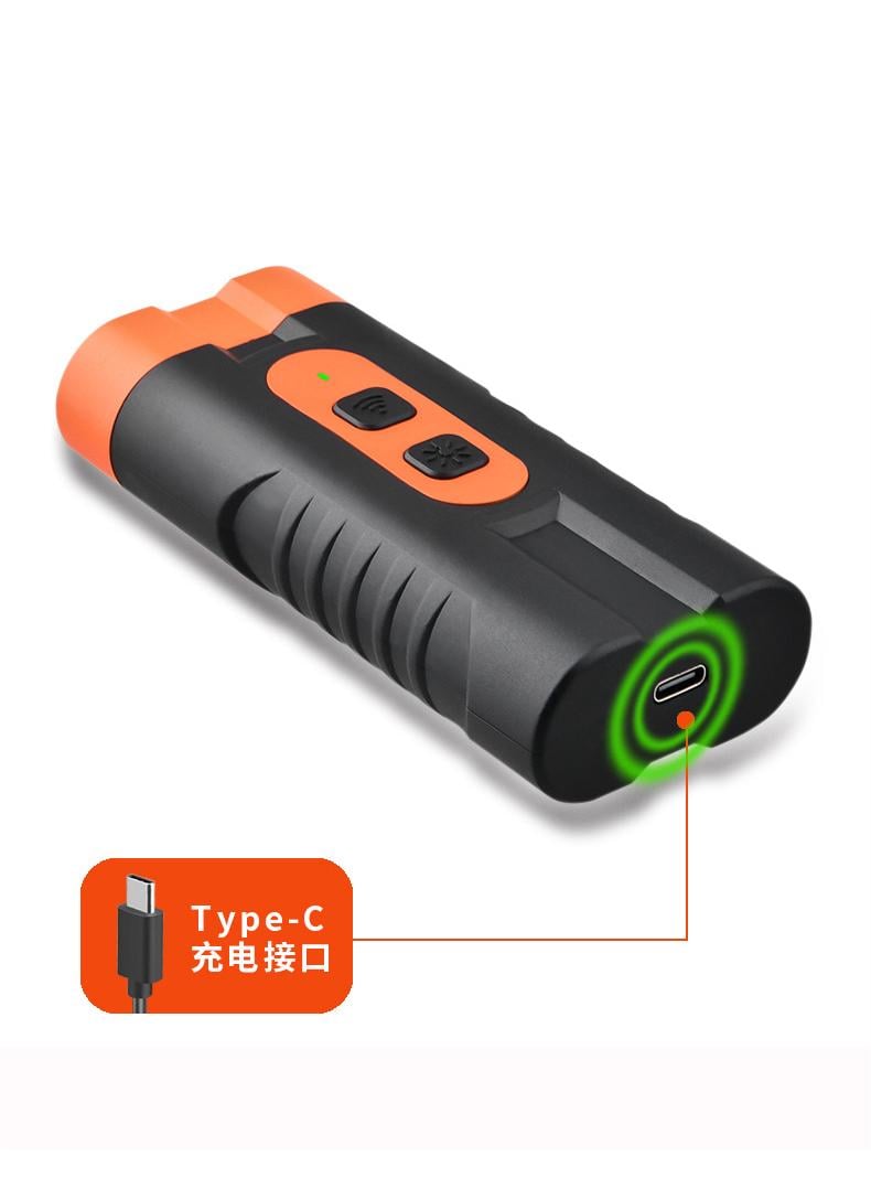 Отпугиватель собак ультразвуковой Anti Dog Bark 2 динамика с фонариком зарядка от USB Черный (QG-07) - фото 6 Отпугиватель собак ультразвуковой Anti Dog Bark 2 динамика с фонариком зарядка от USB Черный (QG-07) - фото 6
