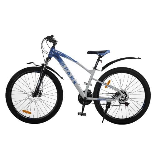 Велосипед SPARK BLITZ колеса 27,5" сталева рама 15" Синій з сірим (000239399)