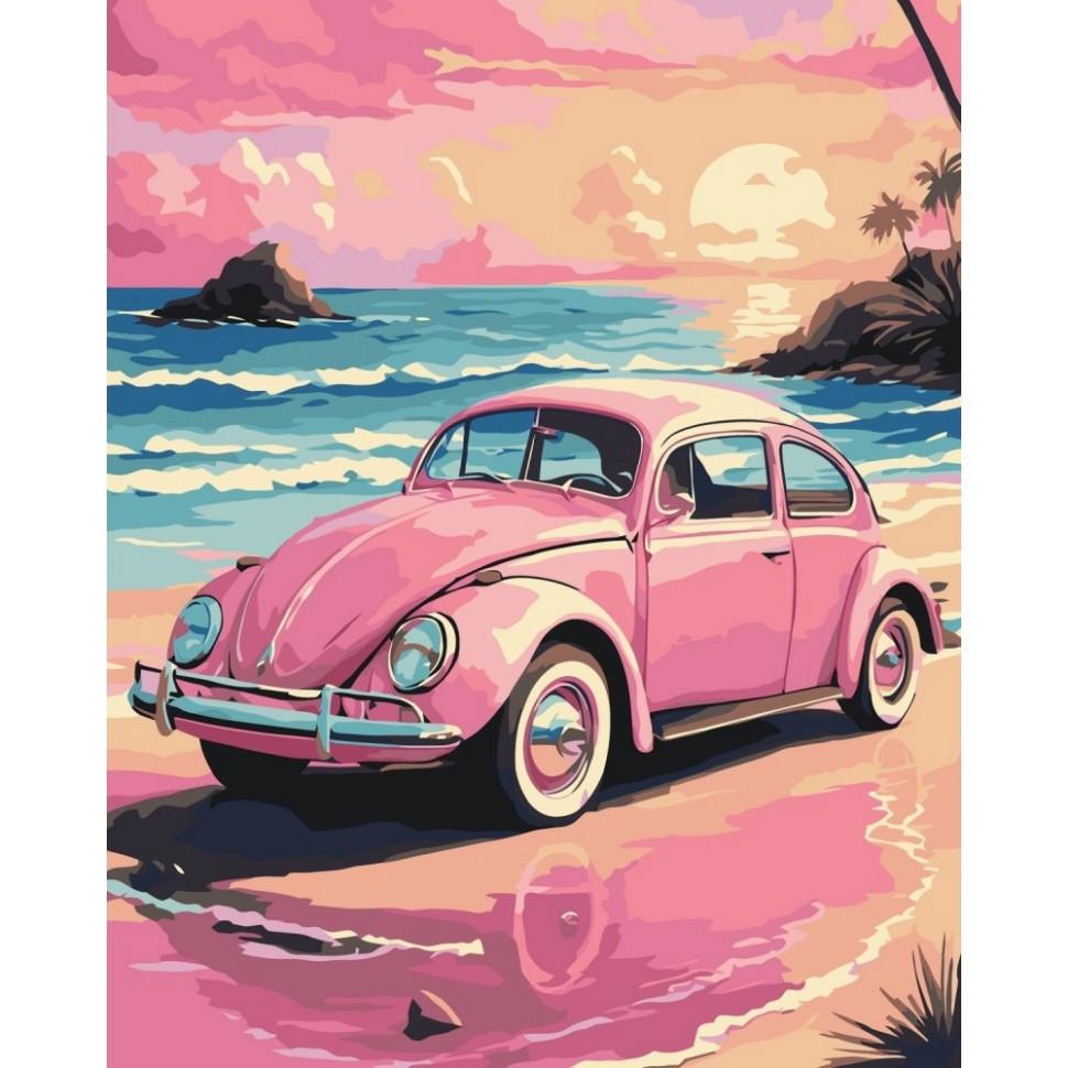 Картина по номерам 12515-AC Розовый жук 40х50 см (3074133728)
