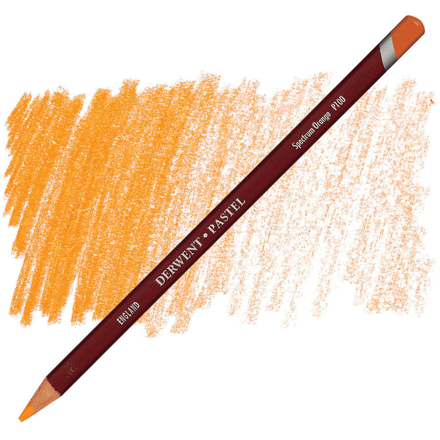 Олівець пастельний Derwent Pastel P100 2300239 6 шт. Помаранчевий спектральний (5028252117609)
