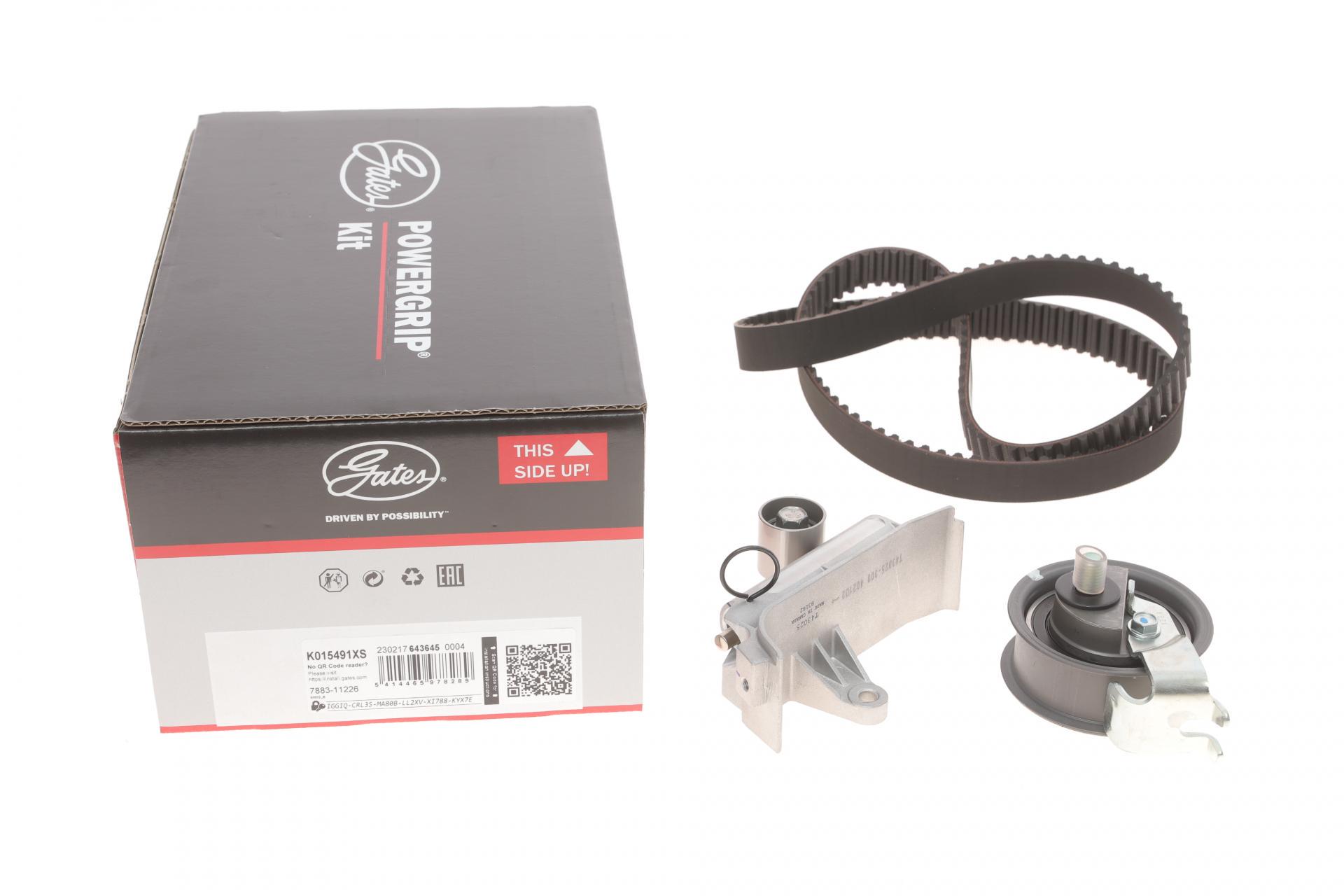 Комплект ГРМ GATES Audi A3/A4/A6/TT/Skoda Octavia/VW Golf 1.8T (K015491XS)