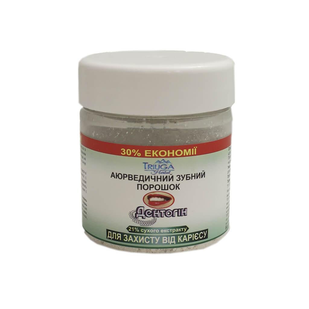 Зубний порошок TRIUGA для захисту від карієсу 65 г (4820164640029)
