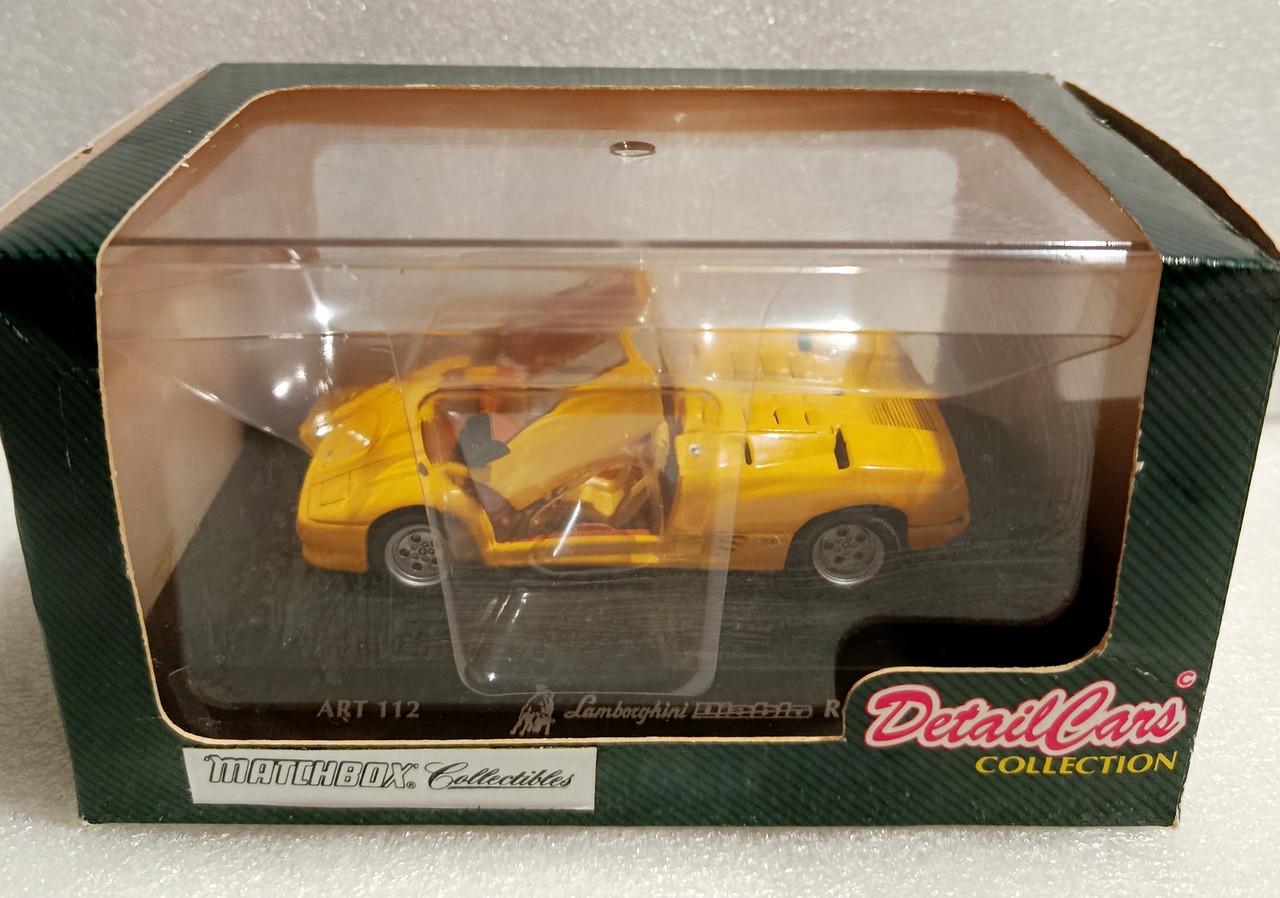 Игрушечная машинка Matchbox Collectibles 1:43 Lamborghini Diablo Roadster 1990 s Detail Cars Collection №112 (DC-112)