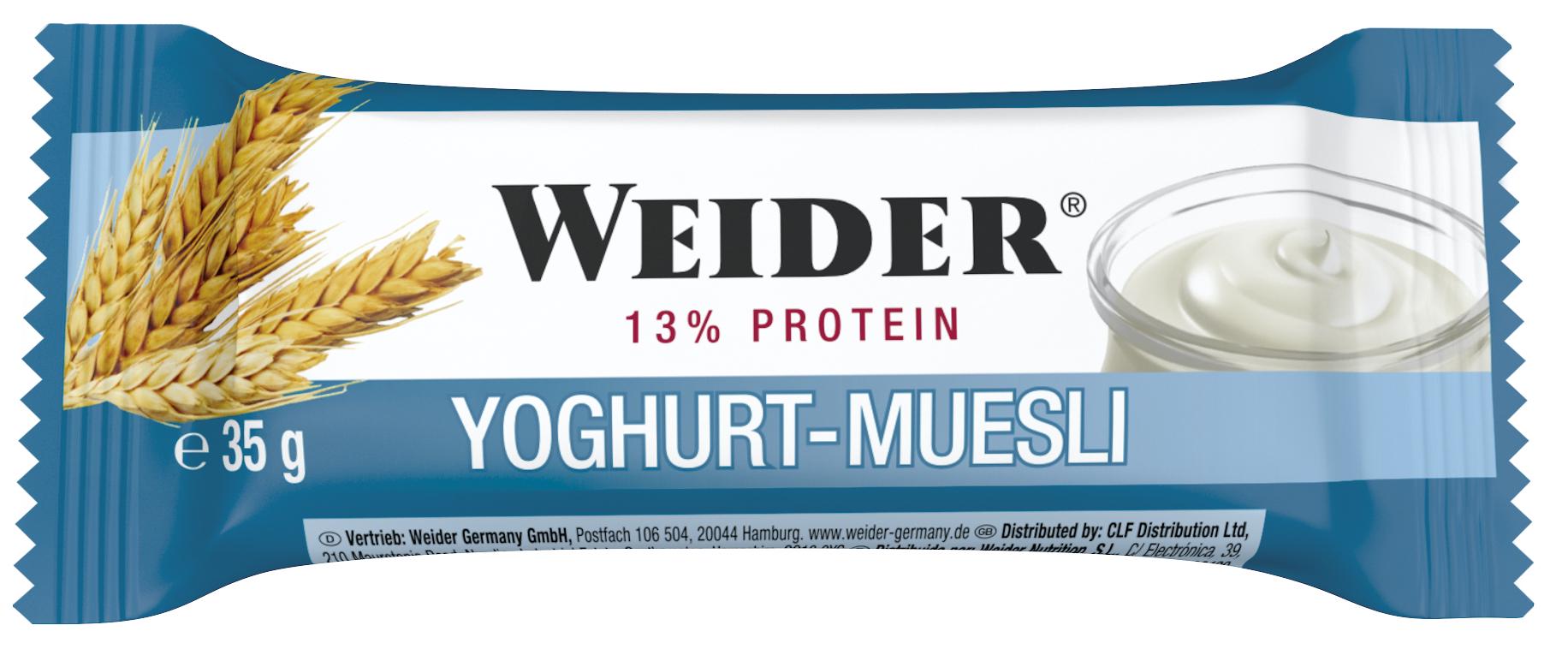 Батончик спортивный Fitness Bar Yogurt muesli 35 г
