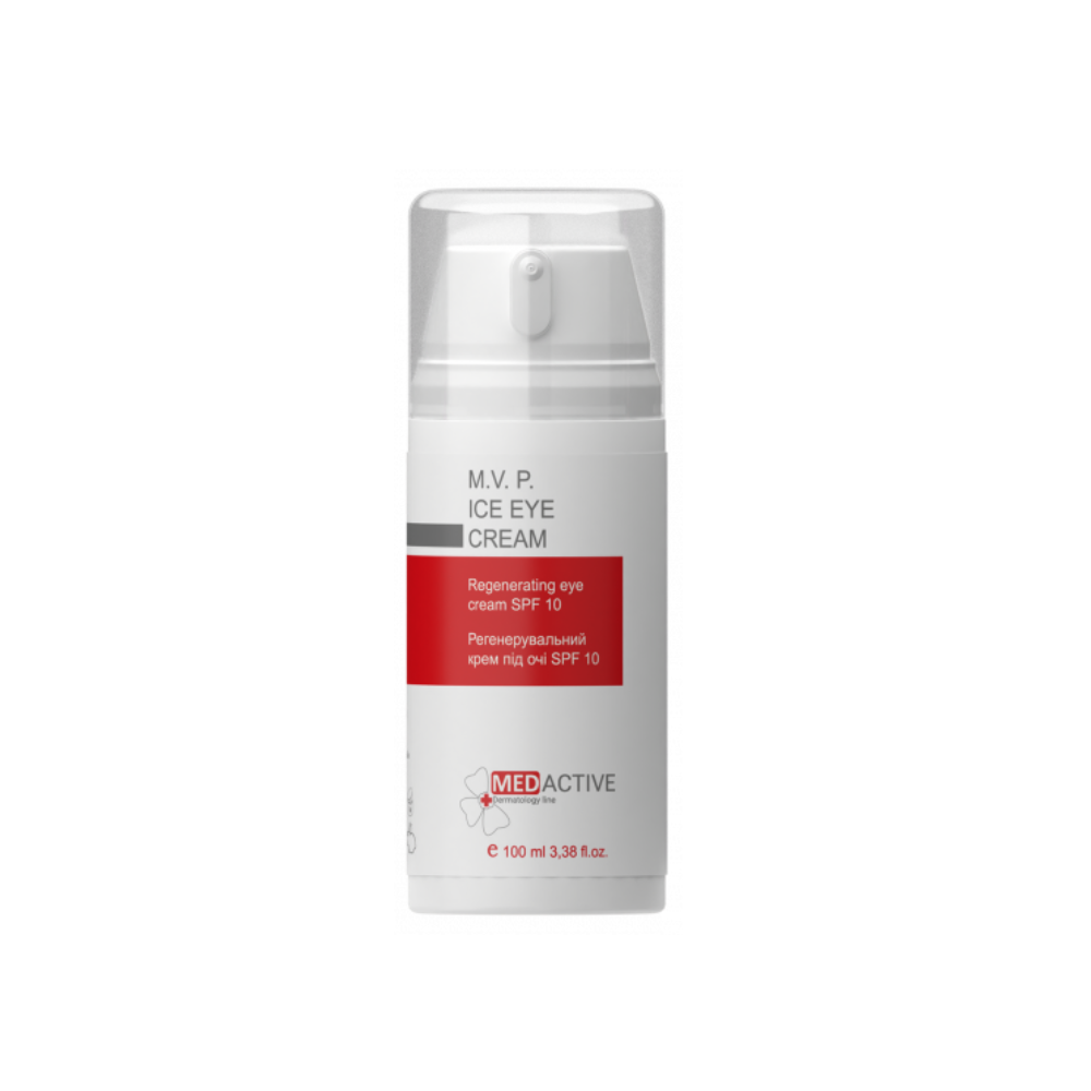 Крем регенерувальний під очі MedActive M.V.P. Ice Eye Cream SPF10 100 мл (0039)