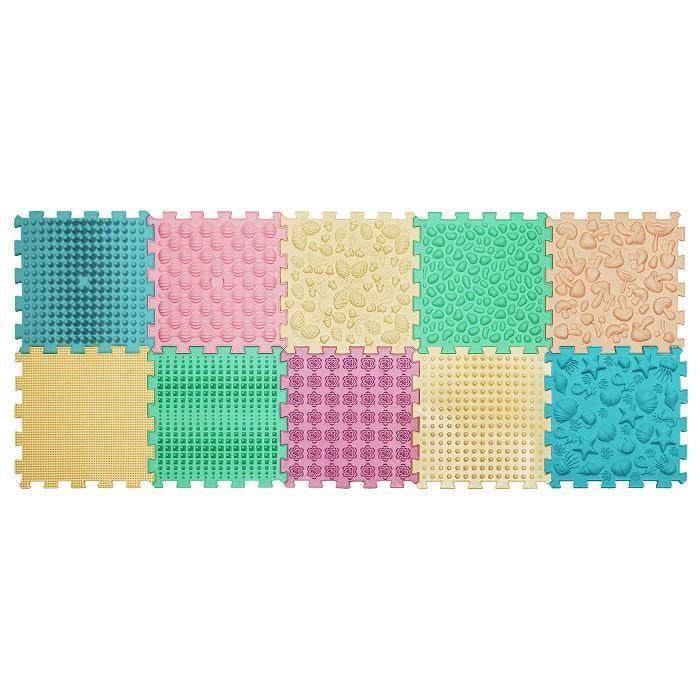 Коврик массажный Ortek 10 эл 27x28 см