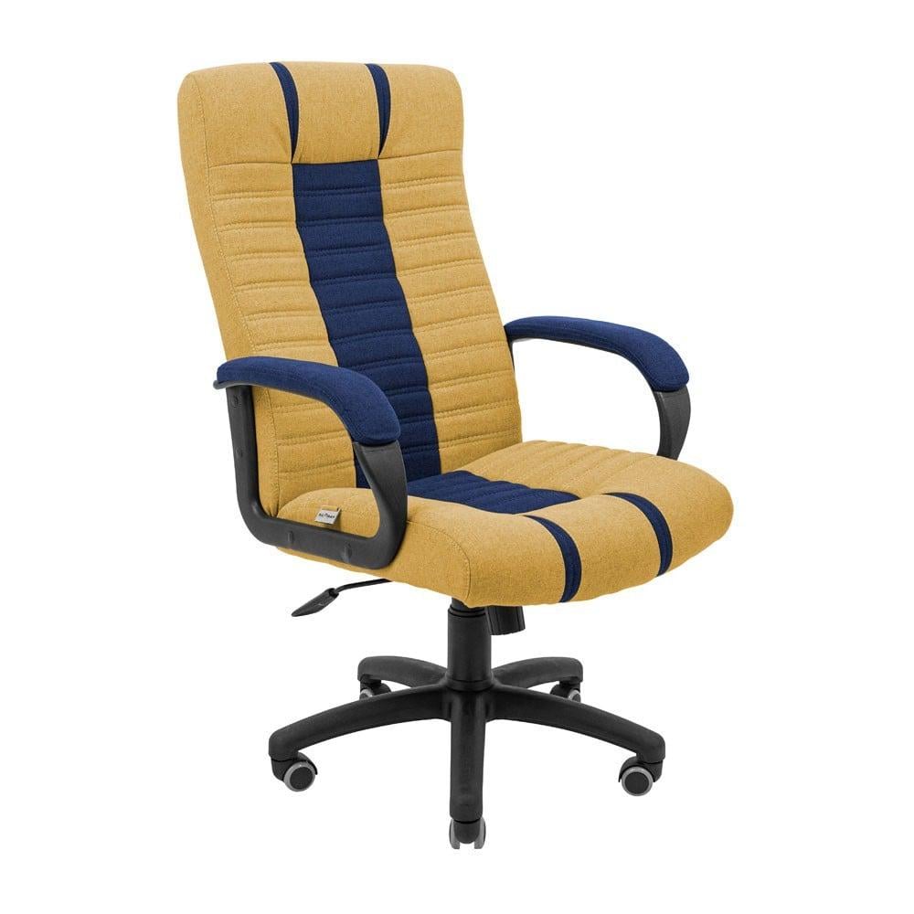Офисное кресло руководителя Richman Atlant Rich M3 Multiblock Желто-синий (64c88eb8eb955d6879282c47)