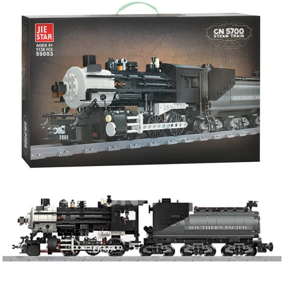 Детская железная дорога Паровоз Southern Pacific 59003 1136 деталей (59003/32,90)