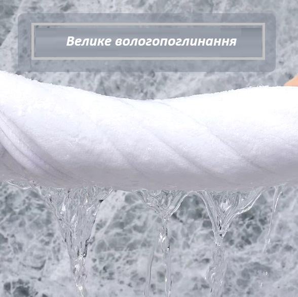 Рушник банний Organic Lux 140х70 см Білий (RBathWhiteORGANIC_Lux) - фото 6 Рушник банний Organic Lux 140х70 см Білий (RBathWhiteORGANIC_Lux) - фото 6