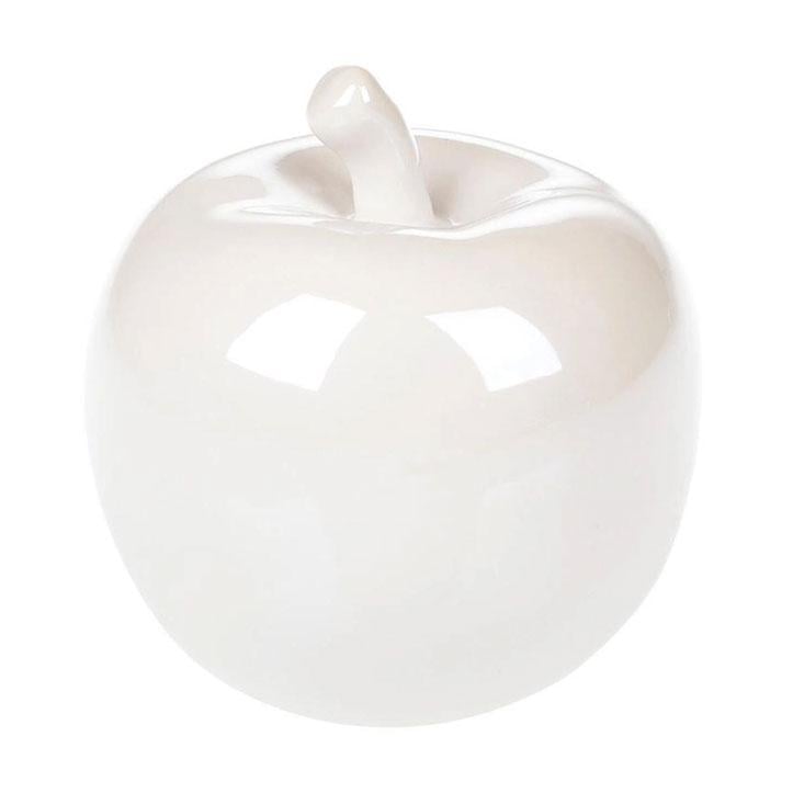 Декоративное яблоко BonaDi керамика 10,5 см Белый (BD-731-137)