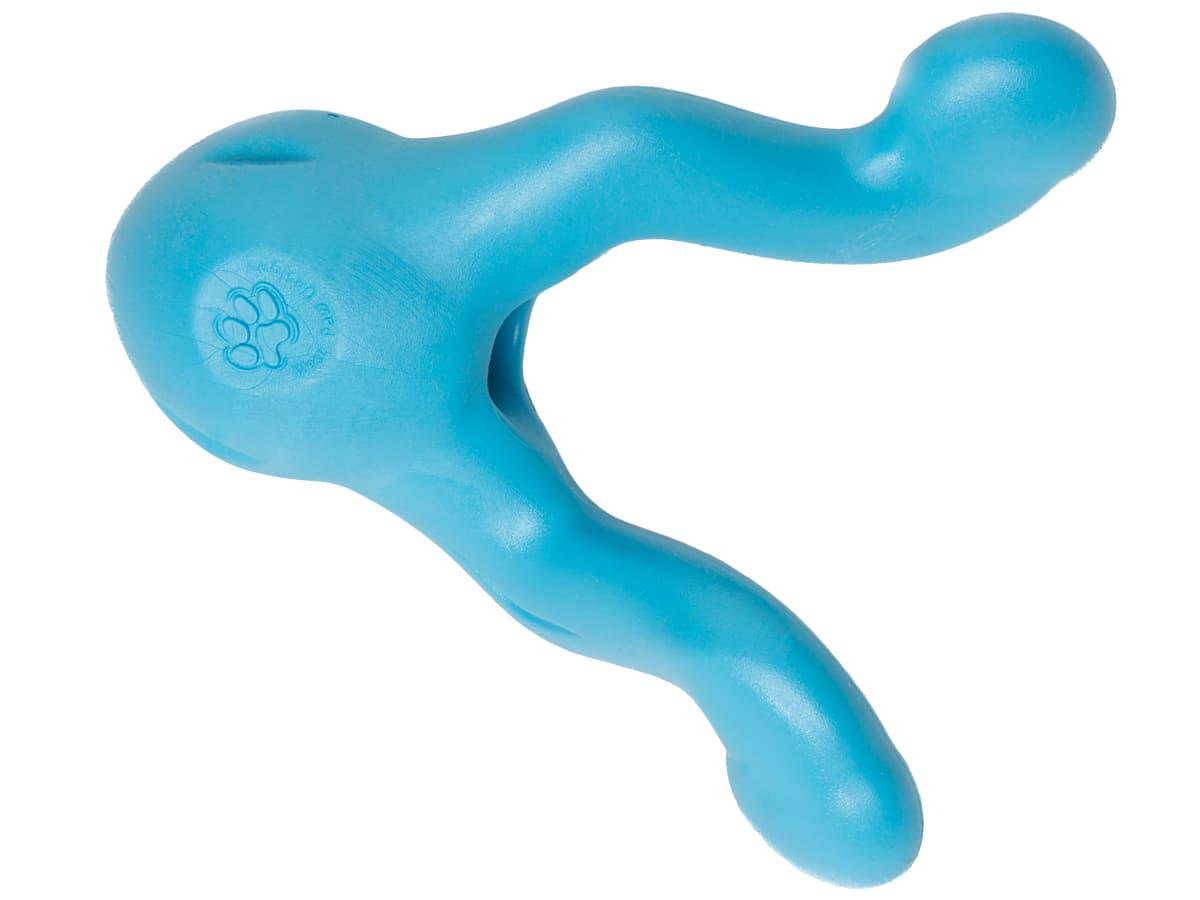 Игрушка для собак под лакомства West Paw Tizzi Large 18 см Aqua (ZG061AQA) Игрушка для собак под лакомства West Paw Tizzi Large 18 см Aqua (ZG061AQA)