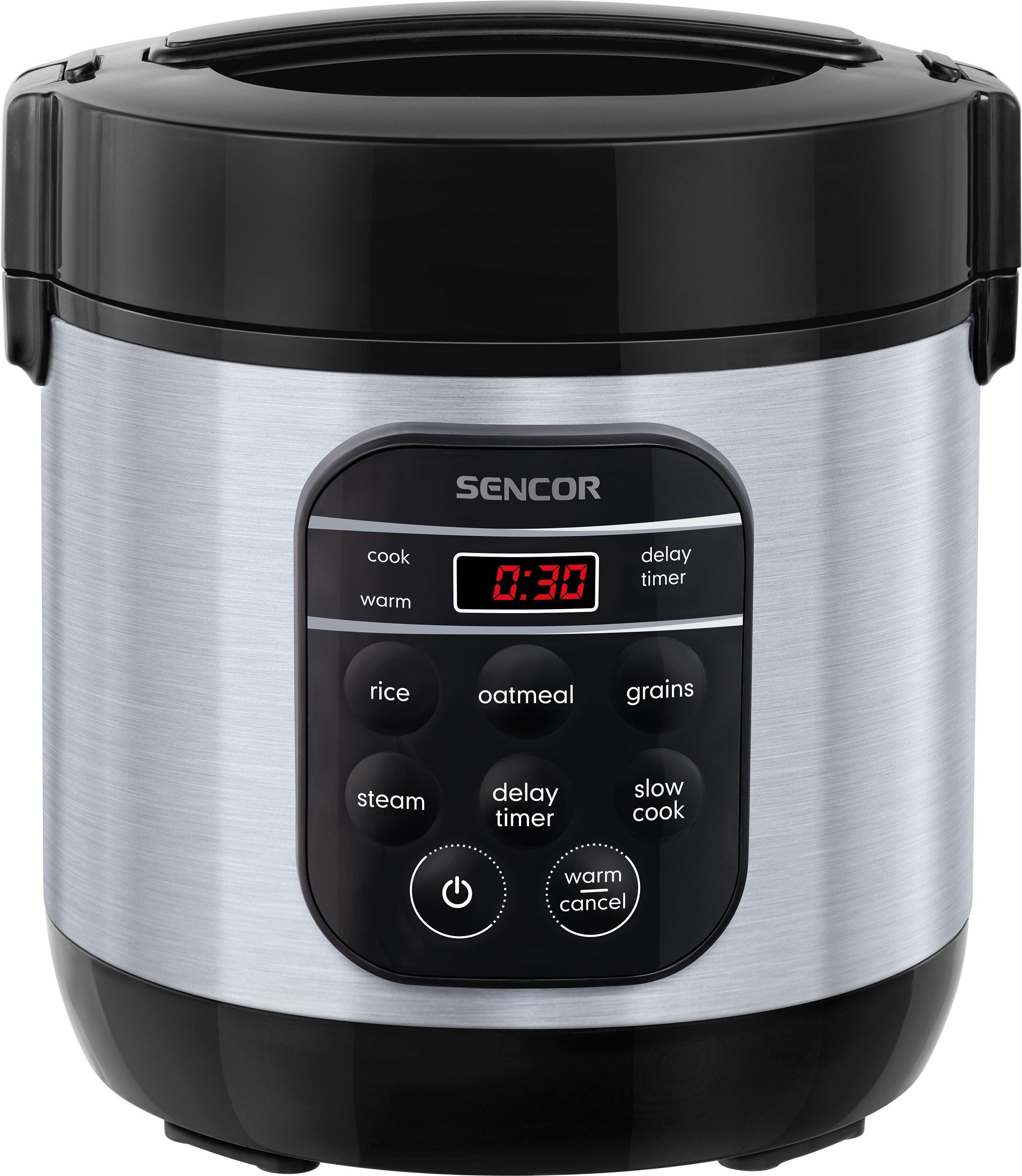 Рисоварка Sencor SRM0650SS 350 Вт 0,6 л Сріблястий (622438)
