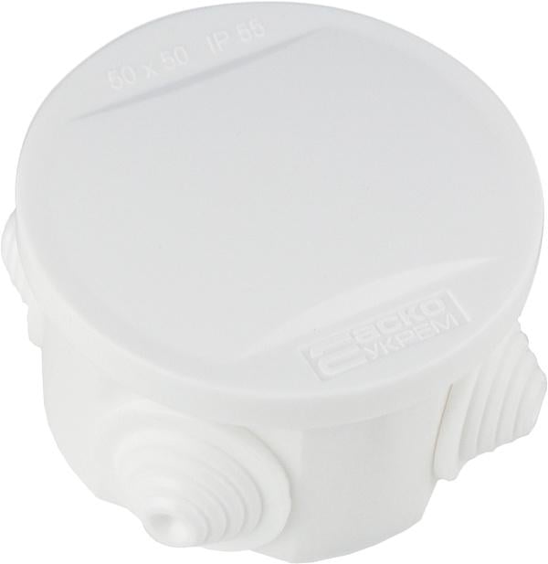 Розподільча коробка АСКО-УКРЕМ 50х50 мм ІР55 Розподільча коробка АСКО-УКРЕМ 50х50 мм ІР55